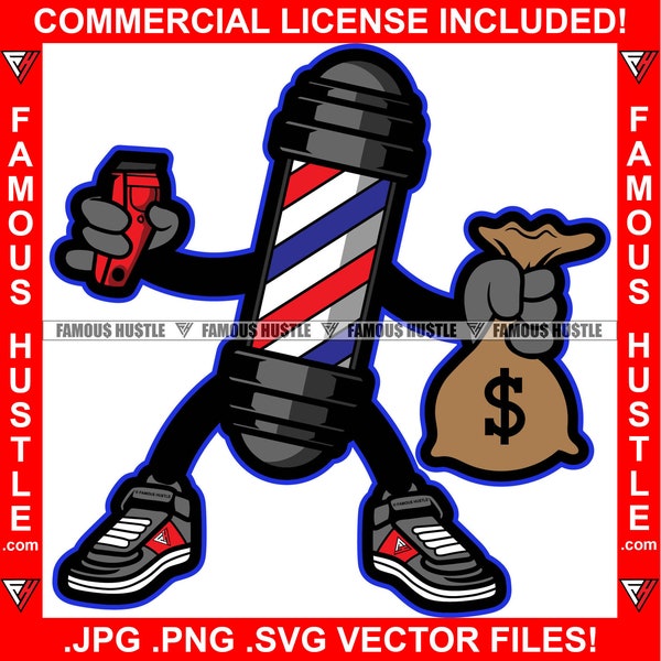 Hustle Timmer Holding Money Bag Trap Trapper Savage Mafia Boss Hustling Cartoon Gang Mob Ghetto Plug Savage Thug Tattoo Art Logo JPG PNG SVG