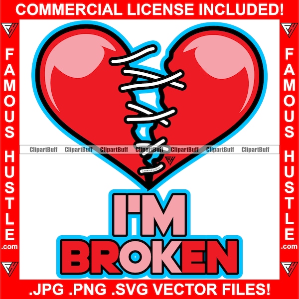 I’m Broken Tattoo - Etsy