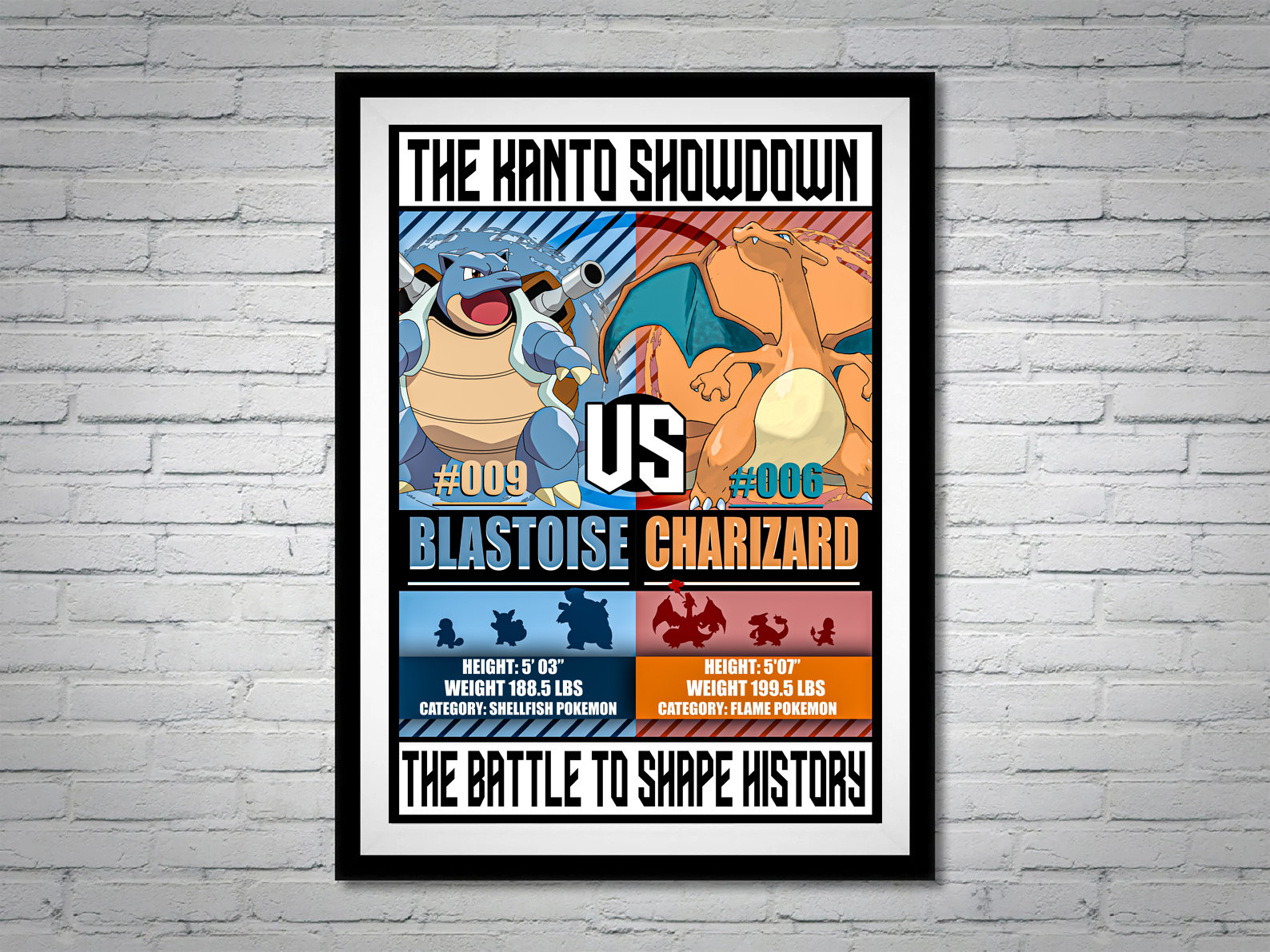 blastoise vs charizard full battle