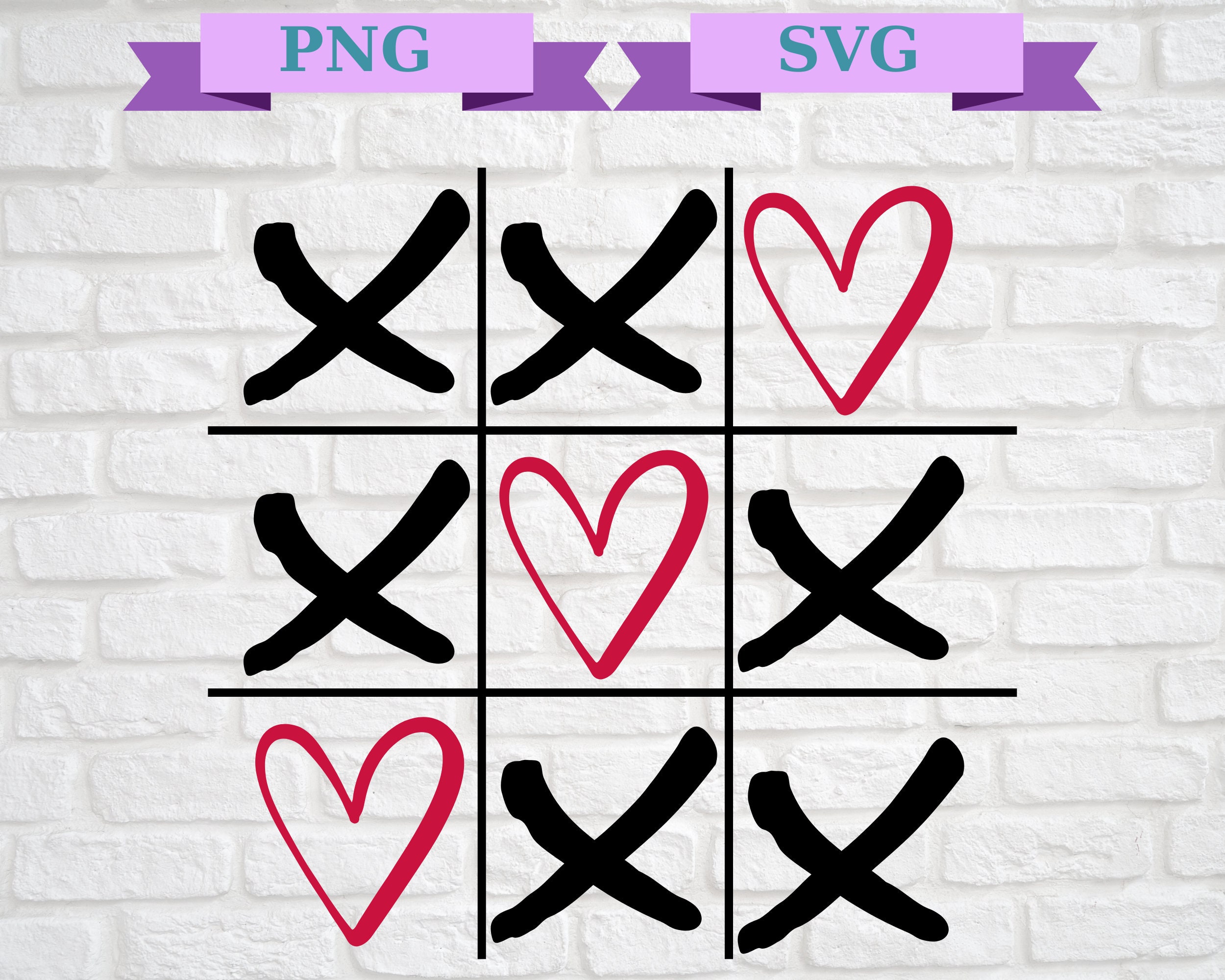 Tic Tac Toe SVG, Valentine's Day Shirts Svg, Valentine Quotes Svg, Cute ...