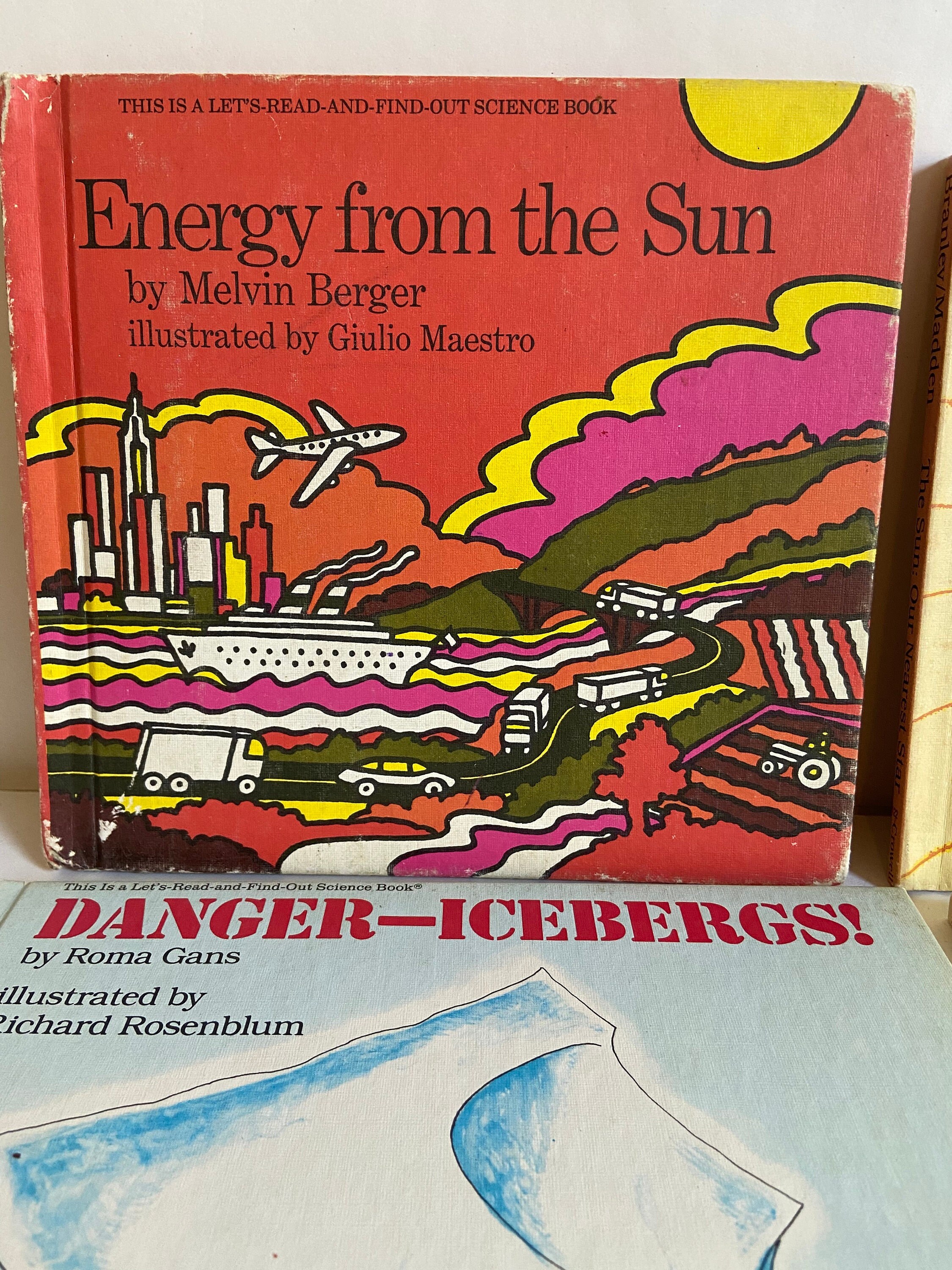 1970s Vintage Children's Science Book Collection - Etsy