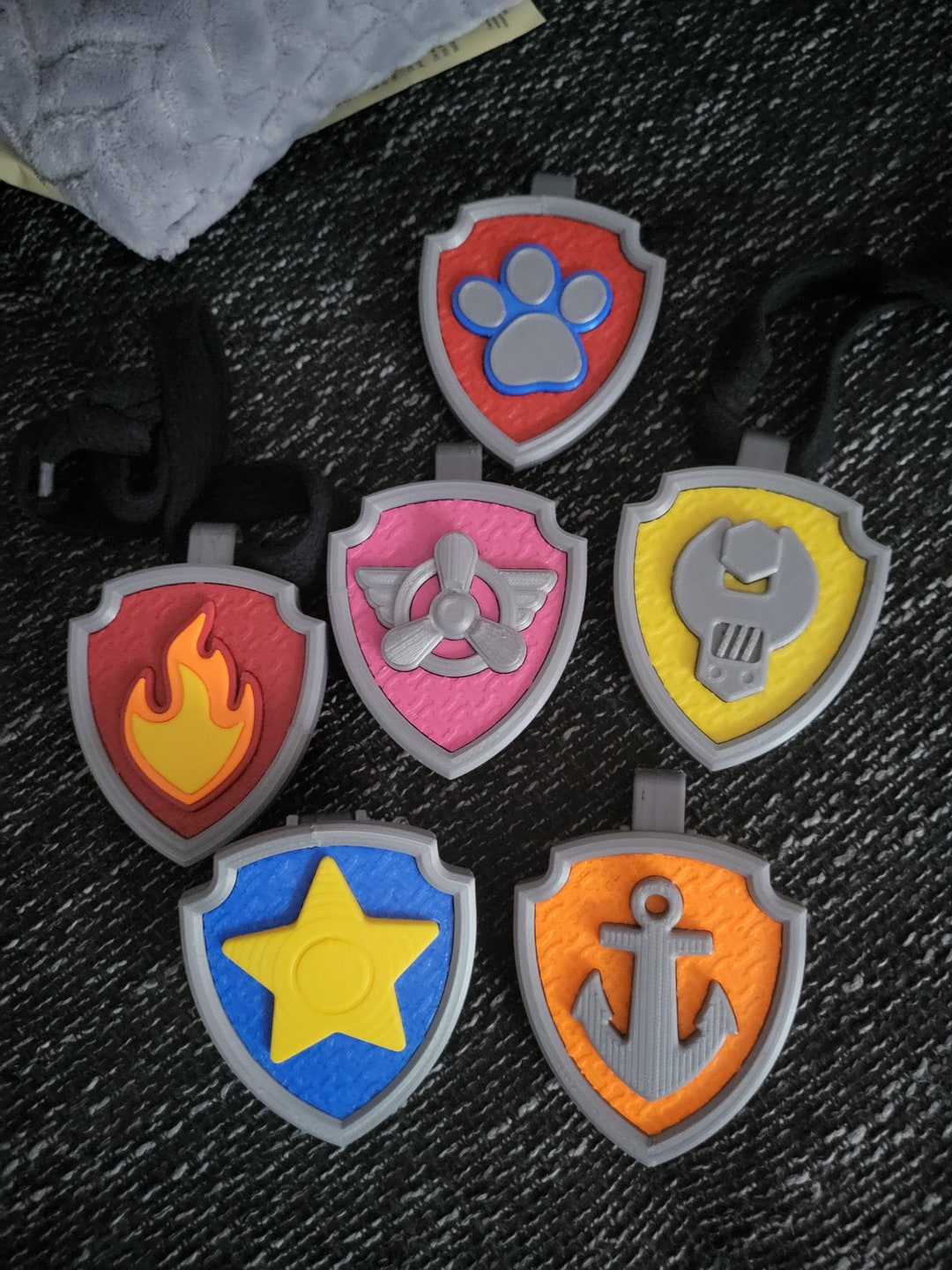 Paw Patrol Dog Tag Write DM Befor Buying Etsy