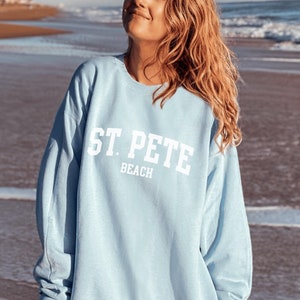 St Pete Beach Sweatshirt, St Pete Beach, St Pete Beach Shirt, St Pete Beach FL Crewneck, St Pete Beach Unisex Shirt, St Pete Beach Gift