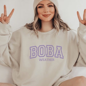 Boba Shirt, Boba Sweater, Bubble Tea Sweater, Boba Tea, Boba, Bubble Tea Shirt, Boba Gift, Gift for Boba Lover, Boba Hoodie, Boba Tea Shirt