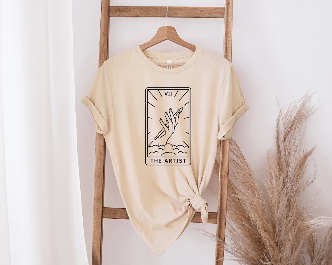 Artist T-shirt, Artist Shirt, Artist, the Artist Tarot Card, Gift for ...