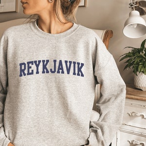 Felpa Reykjavik, Camicia Reykjavik, Felpa islandese, Felpa con cappuccio islandese, souvenir regalo islandese, souvenir islandese, regalo di viaggio Reykjavik