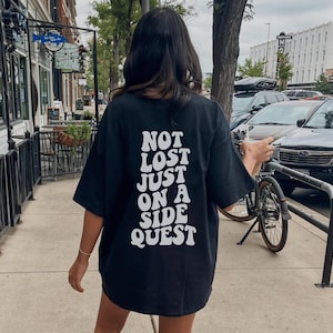 Side Quest T-Shirt, Side Quests Shirt, Side Quest Shirt, Techno Tshirt, Techno Shirt, House Music Shirt, EDM Shirt, Funny Rave Shirt, Rave