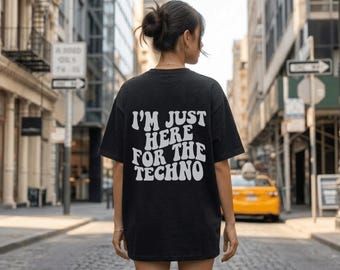 Camiseta Techno, Comfort Colors Techno, Camiseta Rave de Comfort Colors, Camiseta Techno, Techno Melódico, Camiseta EDM, Camiseta Techno, Camiseta Rave, Camiseta Rave