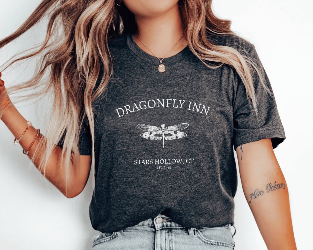 Buy Dragonfly Inn T-shirt, Dragonfly Inn Shirt, Stars Hollow Tee, Stars  Hollow Shirt, Luke's Diner, Stars Hollow, Stars Hollow Gift, Chilton Online  in