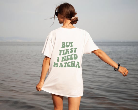 未開封 藤井風 Tシャツ Matcha XL 抹茶　まっちゃ Matcha Shirt, Matcha T-shirt, Matcha Tee, Tea Lover Gift, but