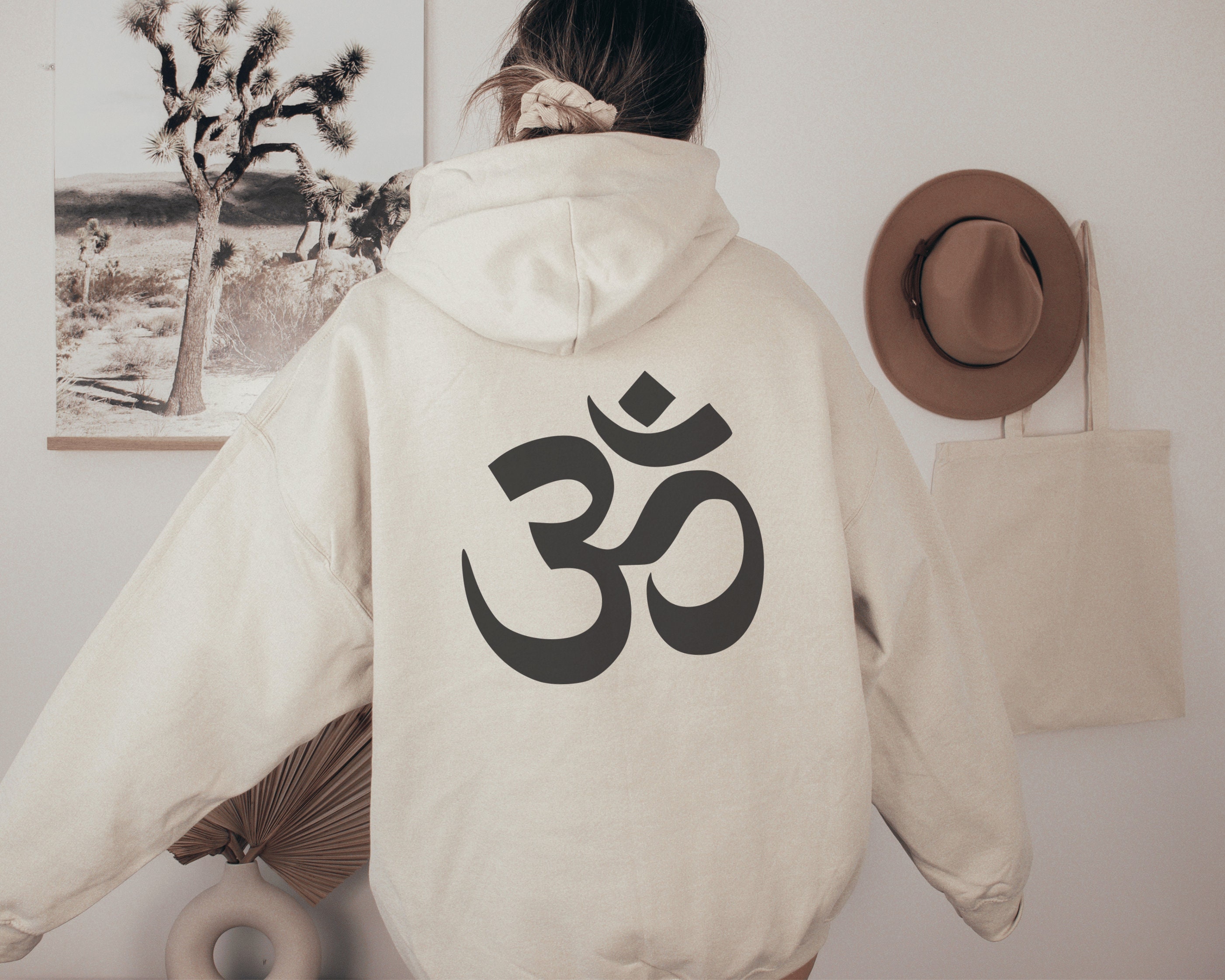 Om Hoodie Etsy UK