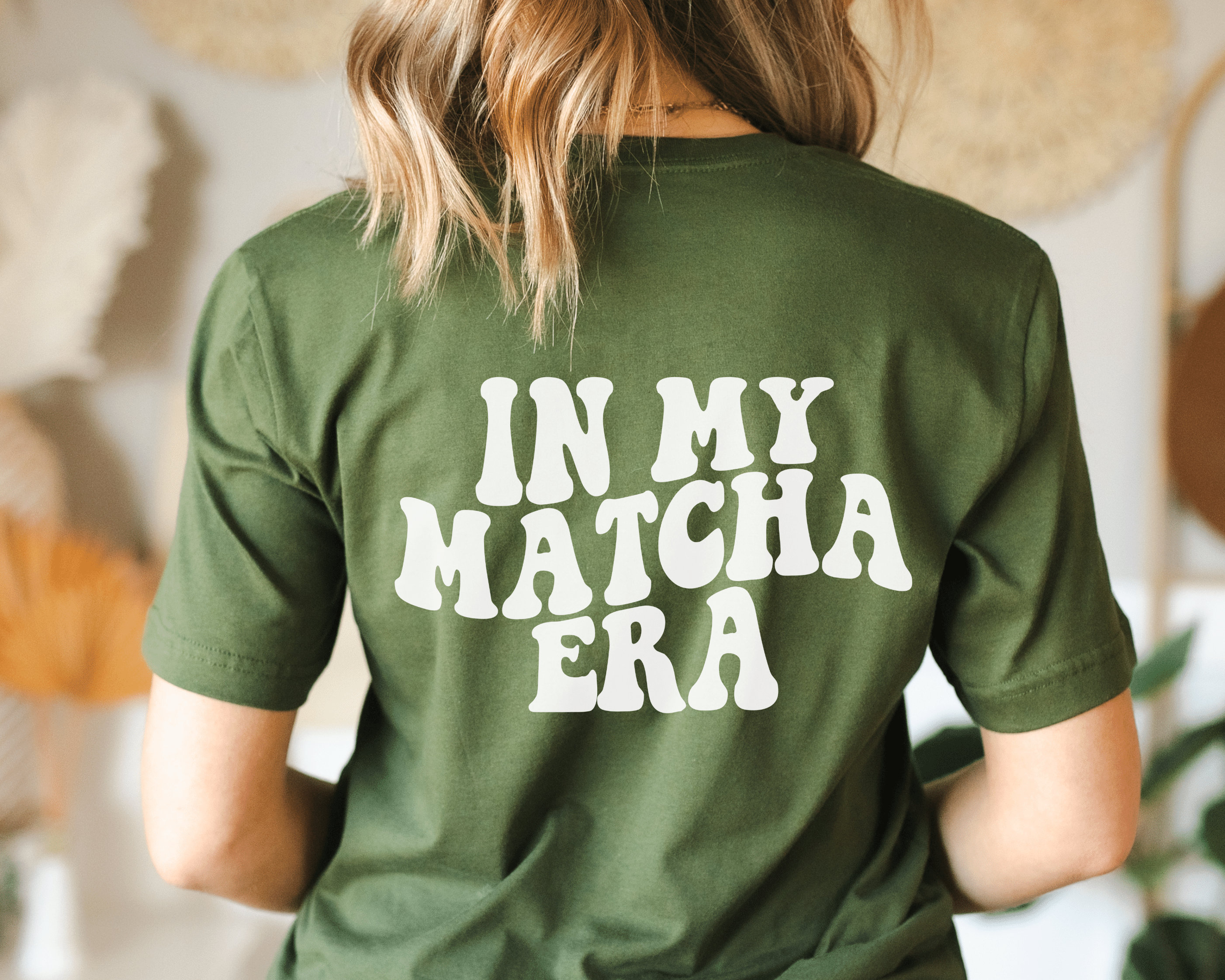 Matcha Shirt, Matcha T-shirt, in My Matcha Era, Matcha Gift