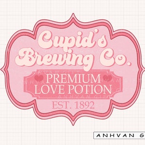 Cupid's Brewing Co Png, Cupid Png, Cupid's Sign Png, Love Potions, Retro  Valentine Png, Funny Valentine Png, XOXO Png Sublimation Design