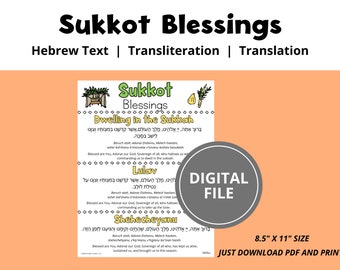 Sukkot Blessings, Sukkah, Lulav, Etrog, Jewish Families, Fall Jewish Holiday