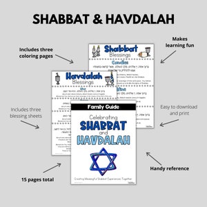 Family Guide - Celebrating Shabbat and Havdalah | Jewish | Sabbath ...