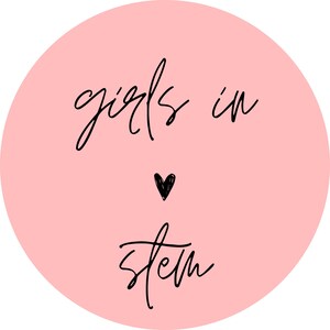 Girls In STEM Die-Cut Stickers