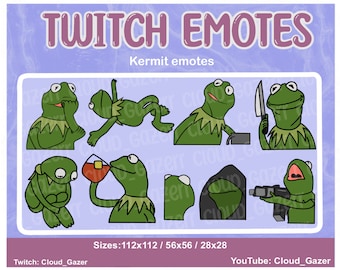 kermit meme twitch discord emotes