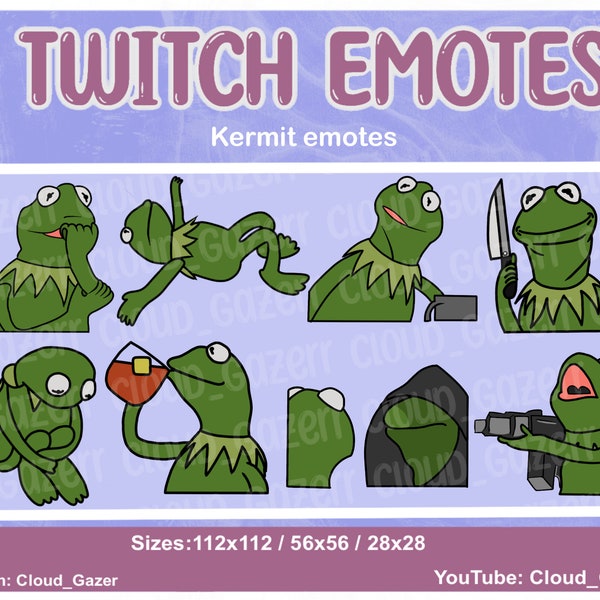 kermit meme twitch discord emotes