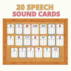 Cartes son vocales, Décoration de salle de classe SLP, Ressources pédagogiques SLP, Posters pour la classe d'orthophonie, Cartes orthophoniques, Orthophonie