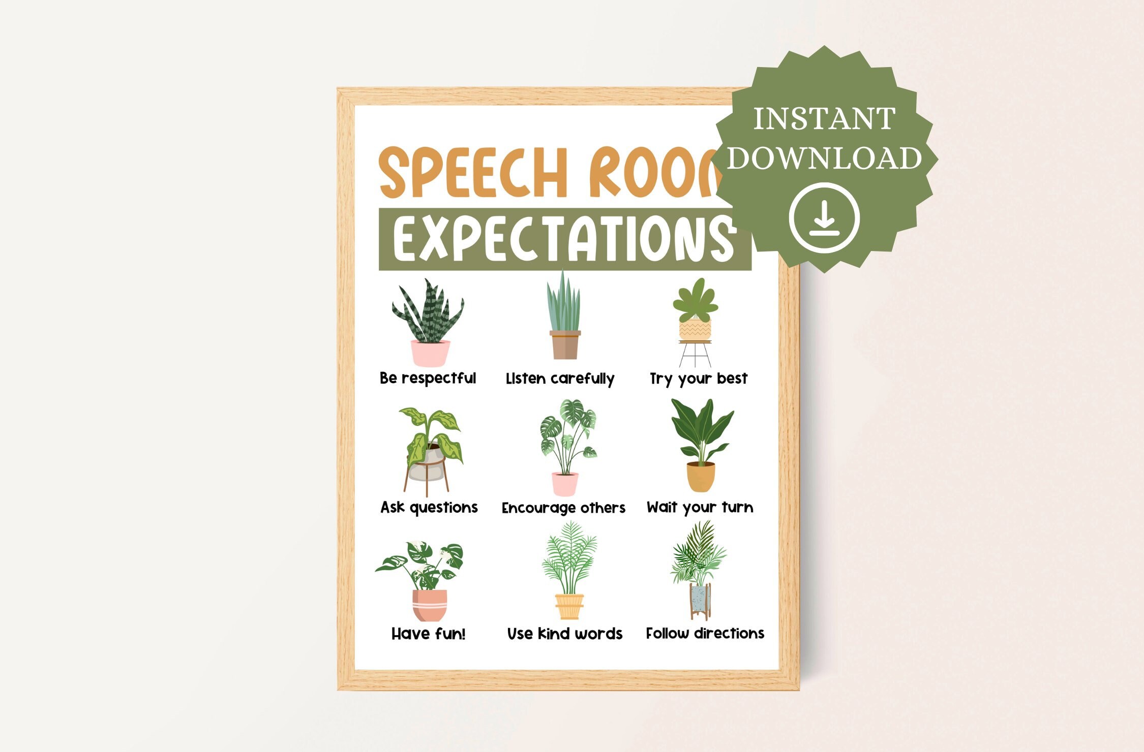 Speech Room Decor, Speech Therapy Classroom Decor, Speech Therapy Wall ...