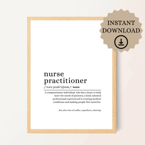 Nurse Practitioner Office Sign Etsy