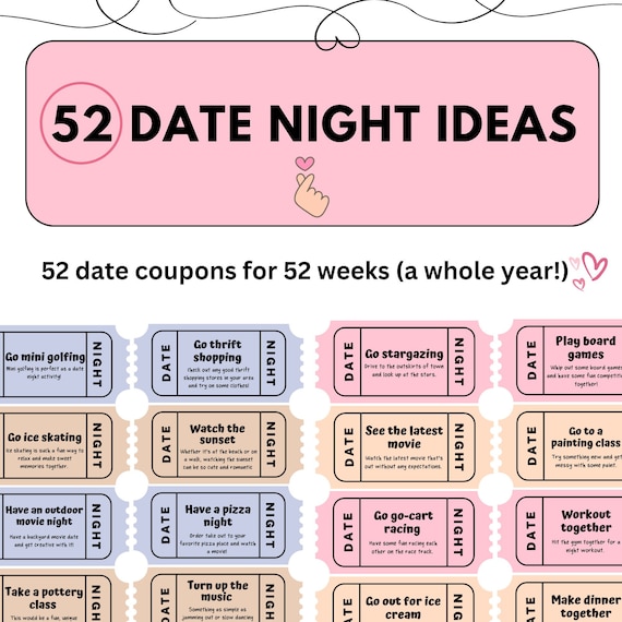 100 Dates Together Challenge, 100 Dates, You and Me, Couples Agenda,  Printable, 100 Dates, PDF, Gift for Lovers 