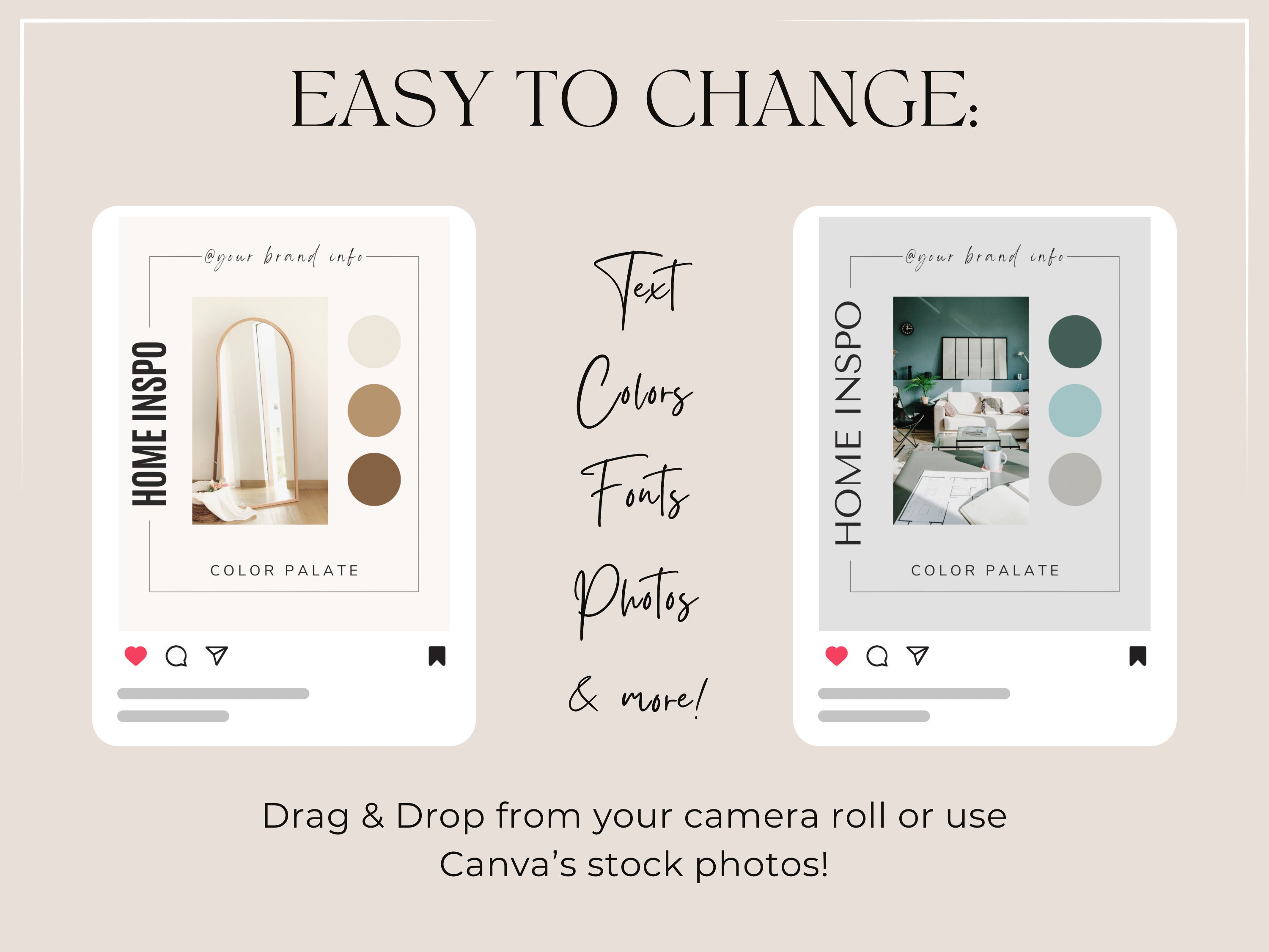 Editable LTK Templates | Canva Liketoknow.it Instagram | Fashion, Home ...