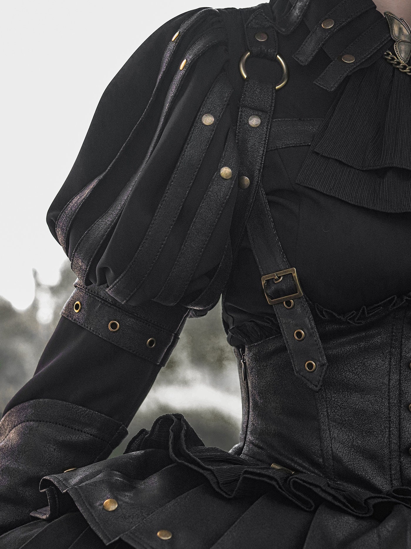 Black Victorian Dress Vintage Formal Day Dress Mediaeval - Etsy