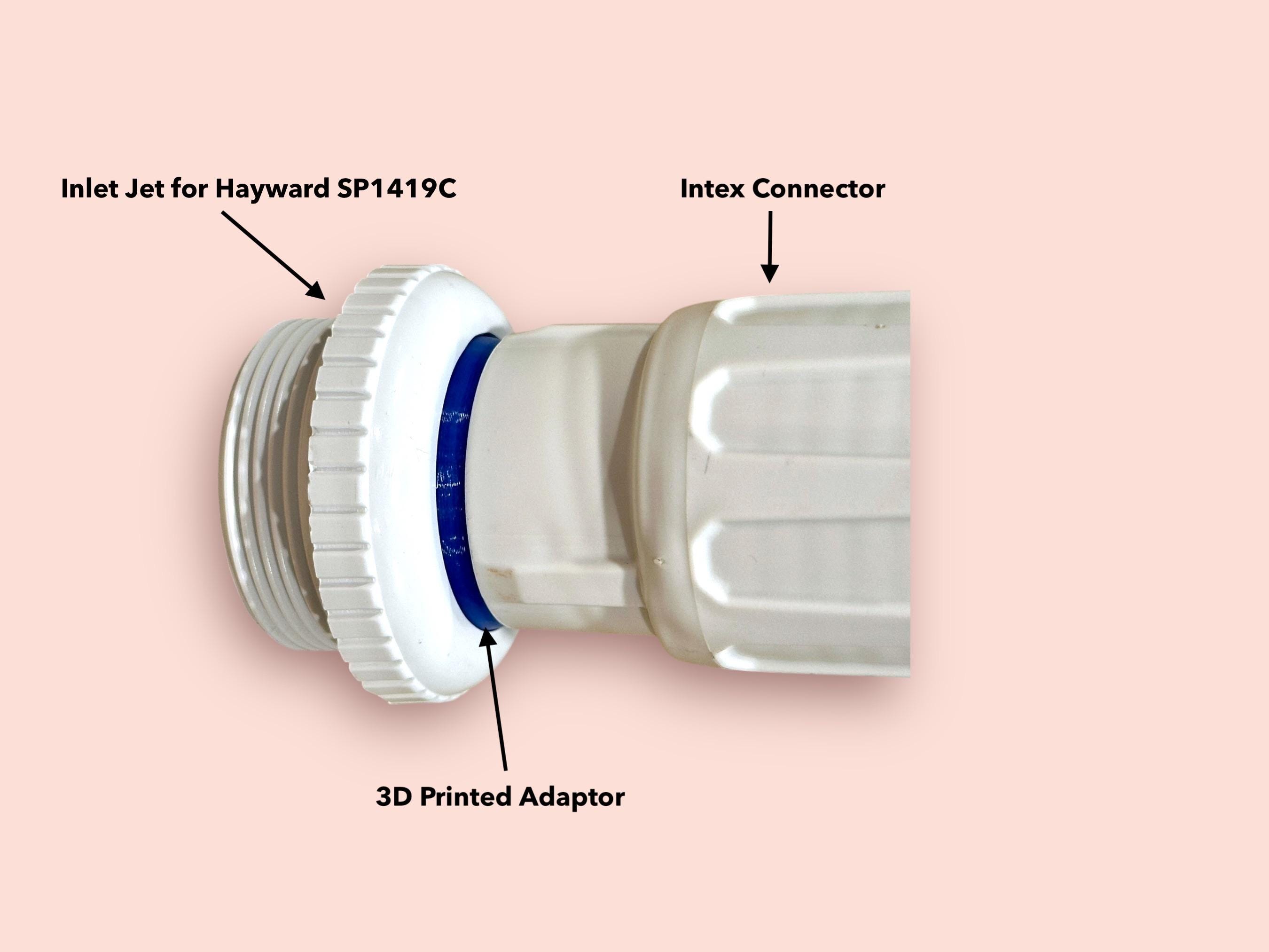Intex ZX100/300/28001 Pool Vacuum Adapter for Hayward SP1419D – 3D