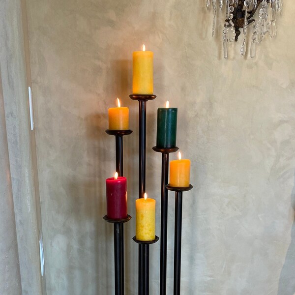 Floor Standing Candle Holder Etsy