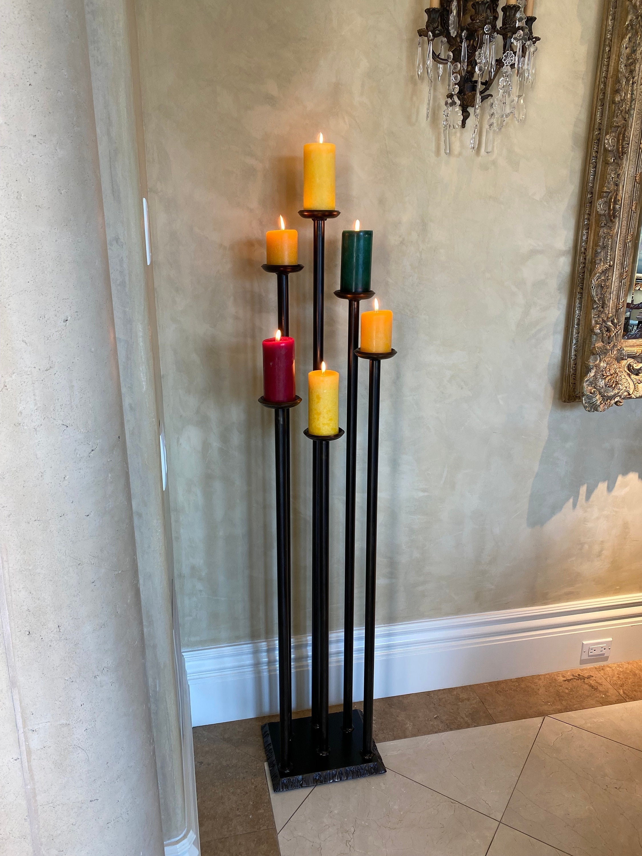 Modern Floor Candle Holders