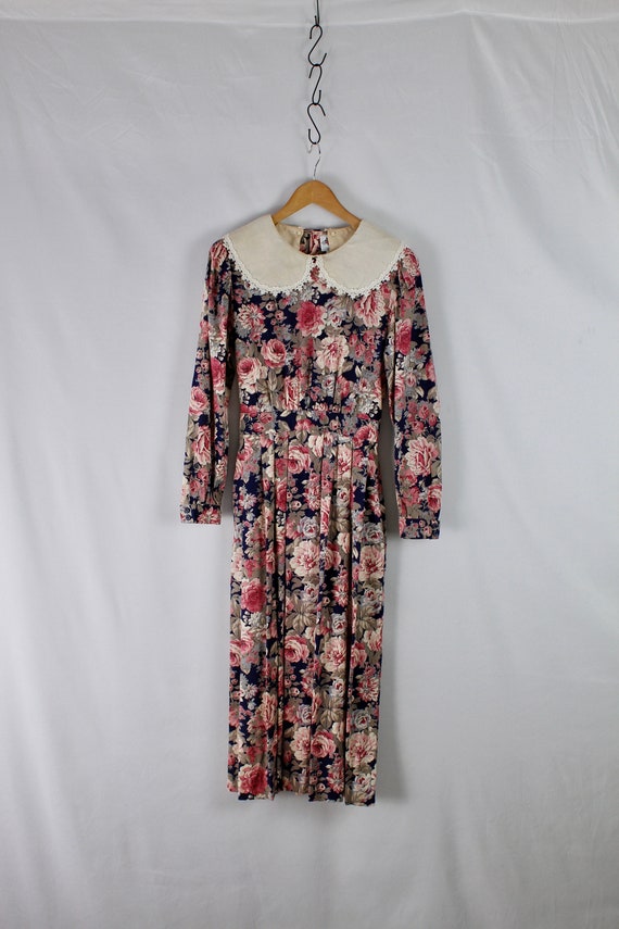 Lanz Originals vintage 80s floral romantic preppy… - image 2