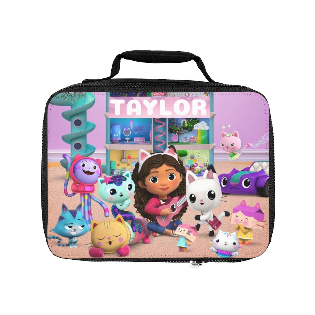 Personalized Custom Gabbys Dollhouse Lunch Bag Etsy