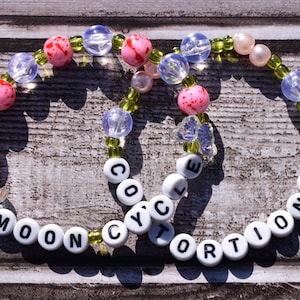 Portals Inspired, Moon Cycle and Contortionist, 2 pc Bracelet Set