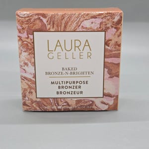 Laura Geller Baked Bronze-n-Brighten Multipurpose Bronzer Fair .32oz Cosmetic