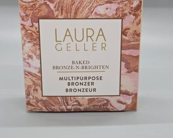 Bronceador multiusos Laura Geller Baked Bronze-n-Brighten, tono claro, 9 g (0.32 oz) Cosmético