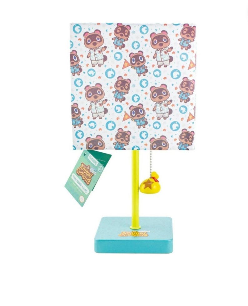 Paladone NEW ANIMAL CROSSING New Horizons Tom Nook 14" Desk Lamp Collectible image 2