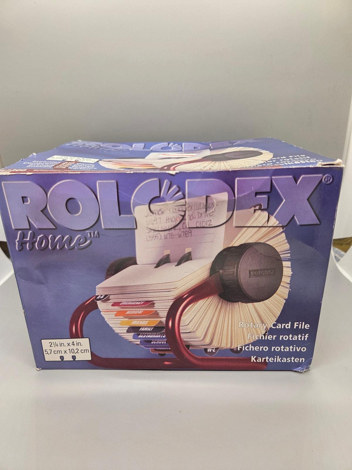 Rolodex vinyl business card book - Etsy 日本
