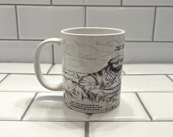 Shepherd Sketch Ceramic Mug, Jehovah Witnesses Elders Gift