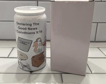 JW Preaching Work Tumbler: Scripture Stainless Steel Gift