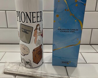 JW Pioneer Gift: Sublimation Stainless Steel Tumbler (20oz)