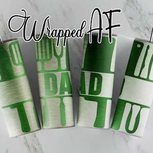 Dad BBQ Grill Tools 20oz straight tumbler sublimation design PNG Gift Wrap Grilling Chef Cook