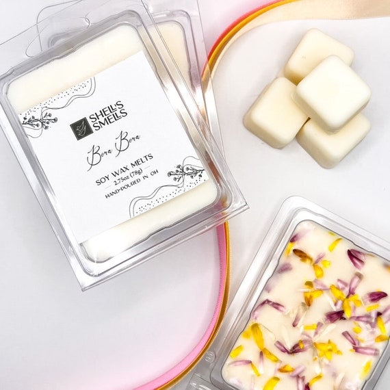 Luxury Soy Wax Melts 20 Scents Winter, Holiday, Spa, Christmas, Coastal,  Mindfulness, Tropical, Seasonal Scents Petals Option 