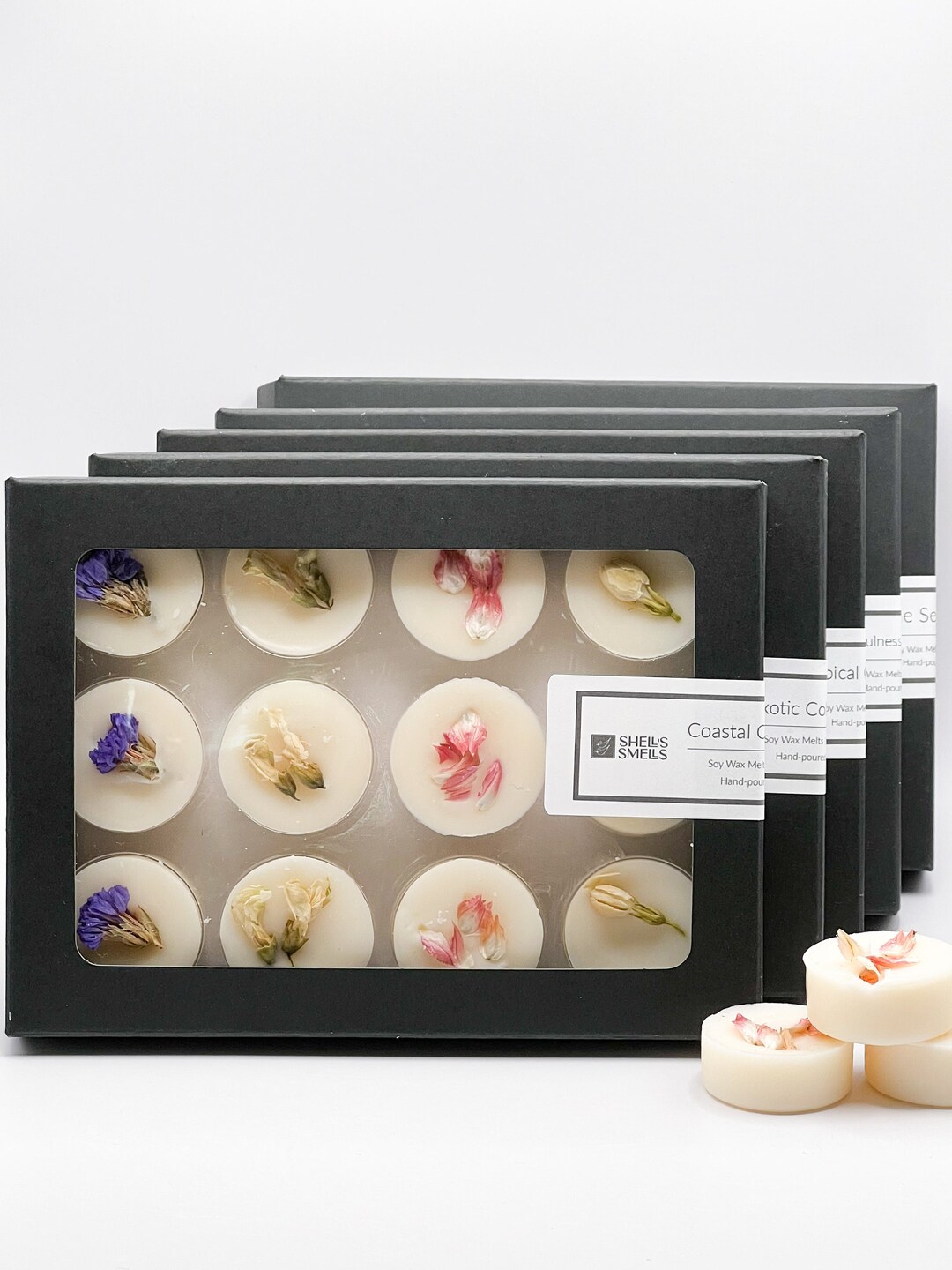 Luxury Soy Wax Melts 20 Scents Winter, Holiday, Spa, Christmas, Coastal,  Mindfulness, Tropical, Seasonal Scents Petals Option 