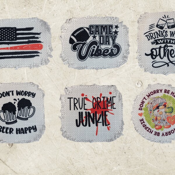 Sublimation Hat Patches Etsy