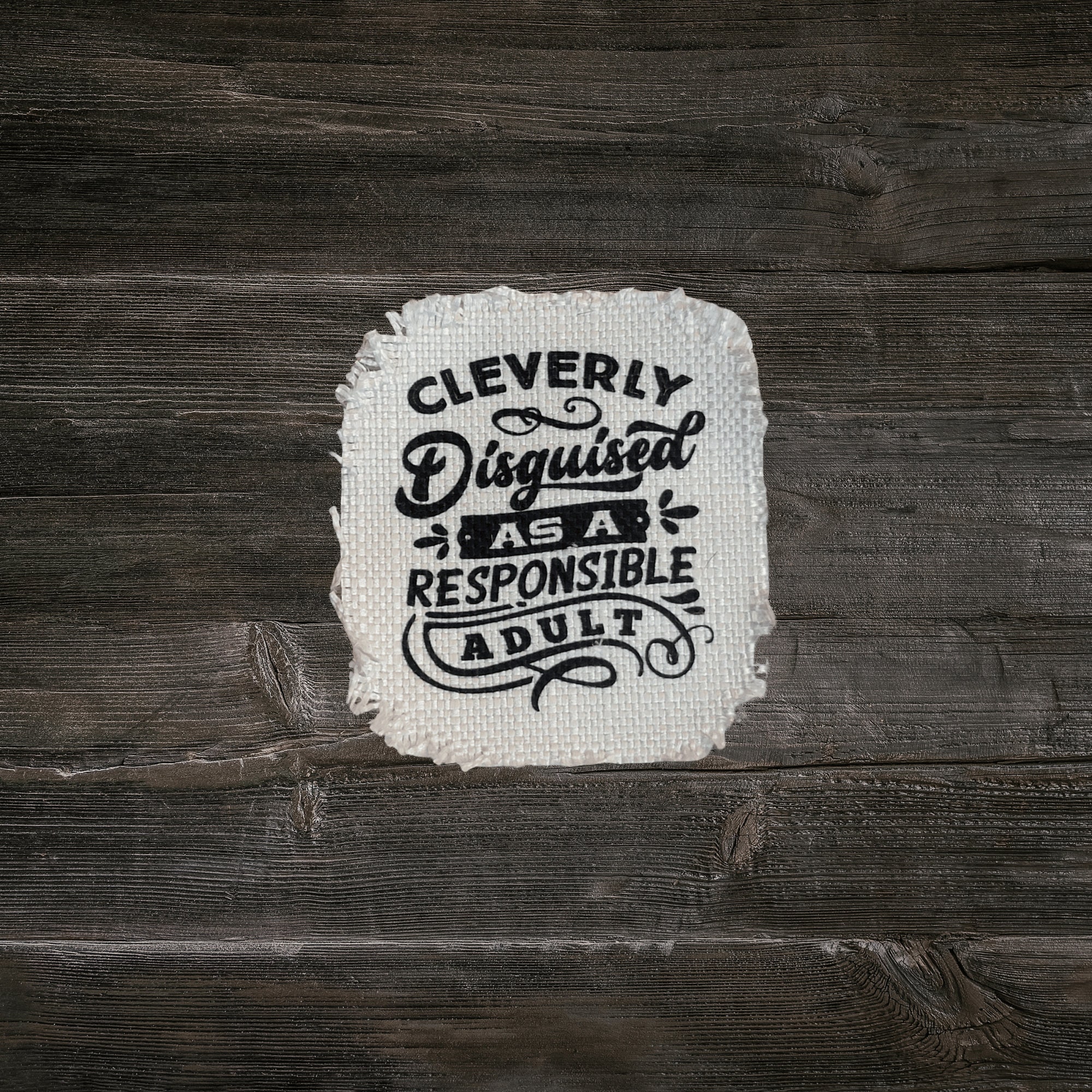 Funny Sayings Frayed Hat Patches Drinking Hat Patch Cap Custom Hat