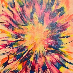 Fractal Splat Original Painting