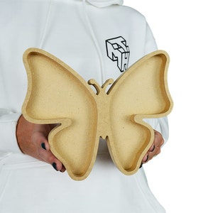 Fillable Butterfly shape / MDF Butterfly / Wooden shapes / Fillable Pom Pom shapes / Fillable sweet shapes / 18mm MDF shapes image 3