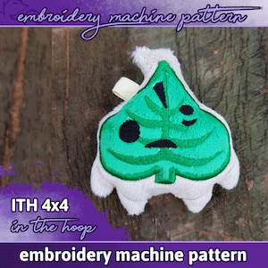 ITH PATTERN 4x4" / 10 x 10 cm korok Krog plush