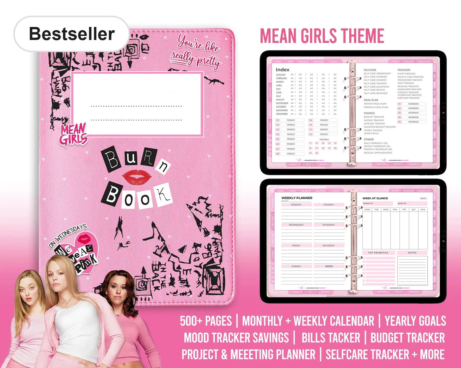 Mean Girls Burn Book iPad Case & Skin for Sale by Chiaraholton